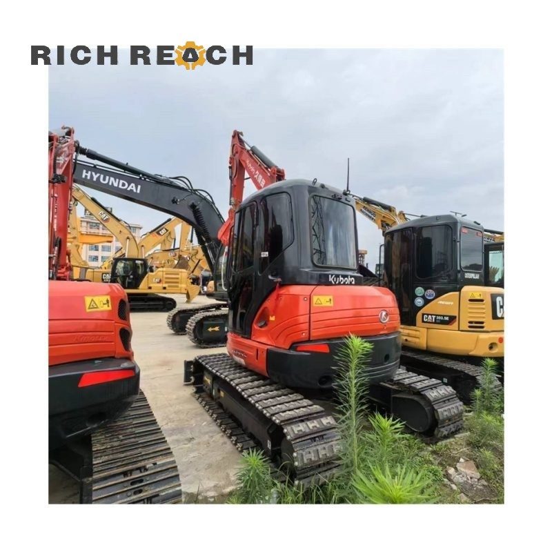 Bucket attachment of a 2025 Kubota KX155-5 compact excavator – fuel-efficient used excavator for sale, $15,278, certified pre-owned with warranty